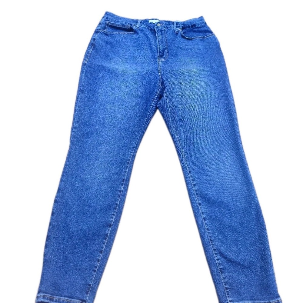 Good American Good Legs Jeans Plus size 20 High Rise Skinny Blue Stretch Organic